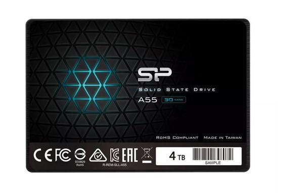 Silicon Power A55, SSD 4TB, SATA 6Gb/s, 2.5" (6.35cm)