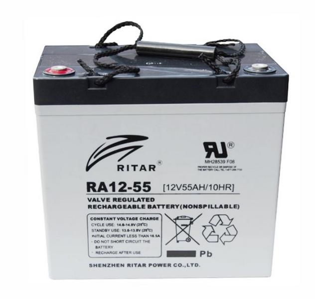 Оловна Батерия RITAR (RA12-100S) AGM 12V / 100 Ah - 306.5 / 168.5 / 210mm  F15(M6) 