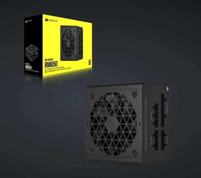 Захранвae Corsair RM Series RM650 80 PLUS Gold Fully Modular ATX Power Supply 650W