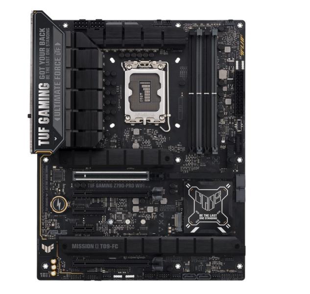 Дънна платка ASUS TUF GAMING Z790-PRO WIFI, LGA1700, 4x DDR5,  4x M.2, 4x SATA, 1xHDMI 1xDP, ATX