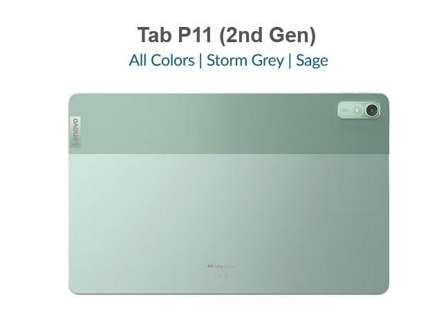 Таблет LENOVO Tab P11 G2, MediaTek Helio G99 OctaCore 2.2GHz, 11.5inch 2k 120Hz, 4GB DDR4x, 128GB, Android 12, Storm Grey