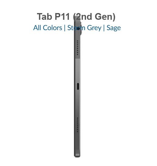 Таблет LENOVO Tab P11 G2, MediaTek Helio G99 OctaCore 2.2GHz, 11.5inch 2k 120Hz, 4GB DDR4x, 128GB, Android 12, Storm Grey