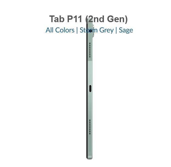 Таблет LENOVO Tab P11 G2, MediaTek Helio G99 OctaCore 2.2GHz, 11.5inch 2k 120Hz, 4GB DDR4x, 128GB, Android 12, Storm Grey
