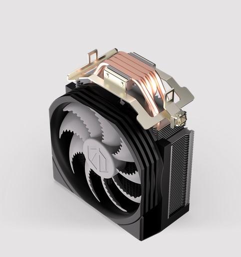 Охладител за процесор Endorfy Spartan 5 MAX ARGB, TDP 180W, Intel LGA 115x/1200/1700, AMD AM5/AM4/AM3+/AM2+/FM2+/FM1