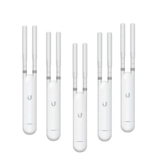 Комплект от 5 бр Ubiquiti Networks 5x Unifi AC Mesh 867 Mbps , 10/100/1000 Ethernet Захранване по Ethernet (PoE) 