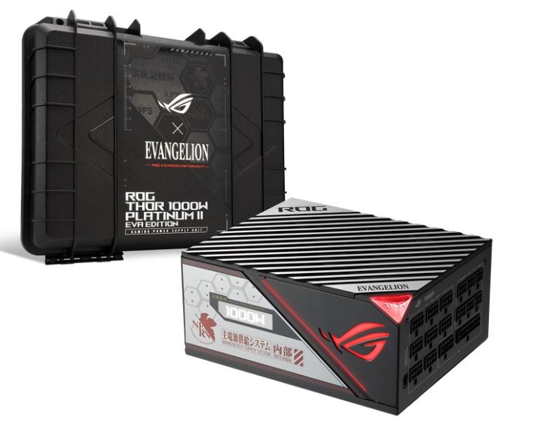 Захранване ASUS ROG Thor 1000W Platinum II EVA Edition 1000 Watt Fully Modular Power Supply 80+ Platinum