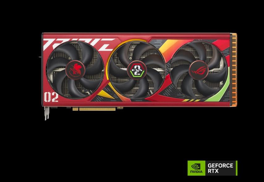 Видео карта ASASUS ROG STRIX RTX 4090 EVA 02 Edition, 24GB OC GDDR6X, 384-bit, 3xDP, 2xHDMI 