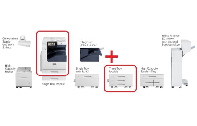 Лазерно многофункционално устройство Xerox VersaLink C7025 - Refurbished