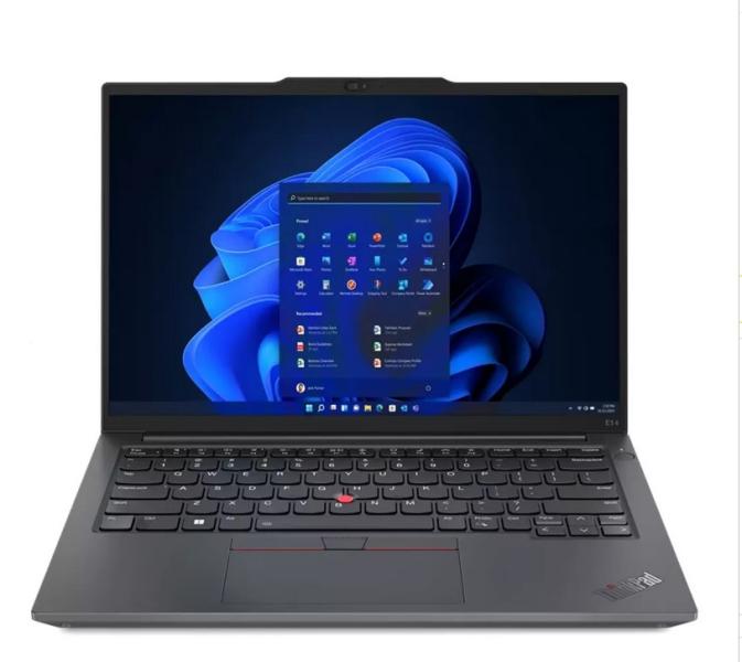 Лаптоп Lenovo ThinkPad E14 Gen 5, AMD Ryzen 7 7730U (8C / 16T, 2.0 / 4.5GHz, 4MB L2 / 16MB L3), 14" (35.56cm) WUXGA, IPS 300nits Anti-glare, 16GB DDR4, 512GB SSD NVMe, 2x USB 3.2 Type-C, Free DOS