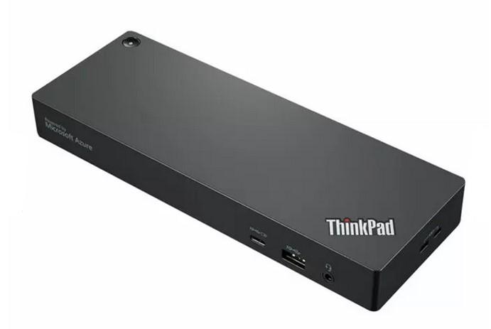 Докинг станция LENOVO ThinkPad Universal Thunderbolt 4 Smart Dock, Thunderbolt 4 към 1x USB C, 4x USB A, 2x DisplayPort, 1x HDMI, 1x AUX, 1x RJ45, черна