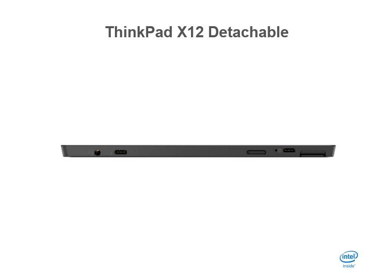 Лаптоп Lenovo ThinkPad X12 Detachable, Intel Core i7-1160G7 4C (2.1/4.4GHz), 12.3" (31.24cm) Full HD+ Touch дисплей, (Thunderbolt 4), 16GB LPDDR4X, 512GB SSD NVMe, 1x USB 3.2 Gen 2 Type-C, Windows 11 Pro