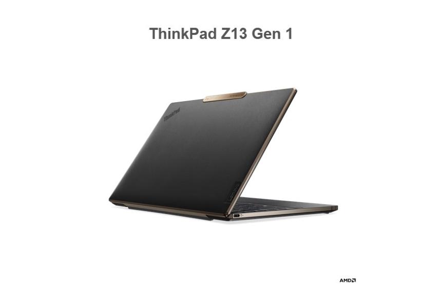 Лаптоп Lenovo ThinkPad Z13 Gen 1, AMD Ryzen 5 PRO 6650U 6C (2.9/4.5GHz), 13.3" (33.78 cm) 2.8K OLED Anti-glare, Touchscreen,, 16GB DDR5, 512GB SSD, (USB4), Windows 11 Pro