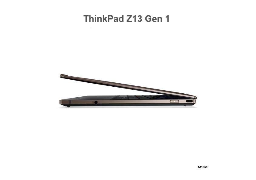 Лаптоп Lenovo ThinkPad Z13 Gen 1, AMD Ryzen 5 PRO 6650U 6C (2.9/4.5GHz), 13.3" (33.78 cm) 2.8K OLED Anti-glare, Touchscreen,, 16GB DDR5, 512GB SSD, (USB4), Windows 11 Pro