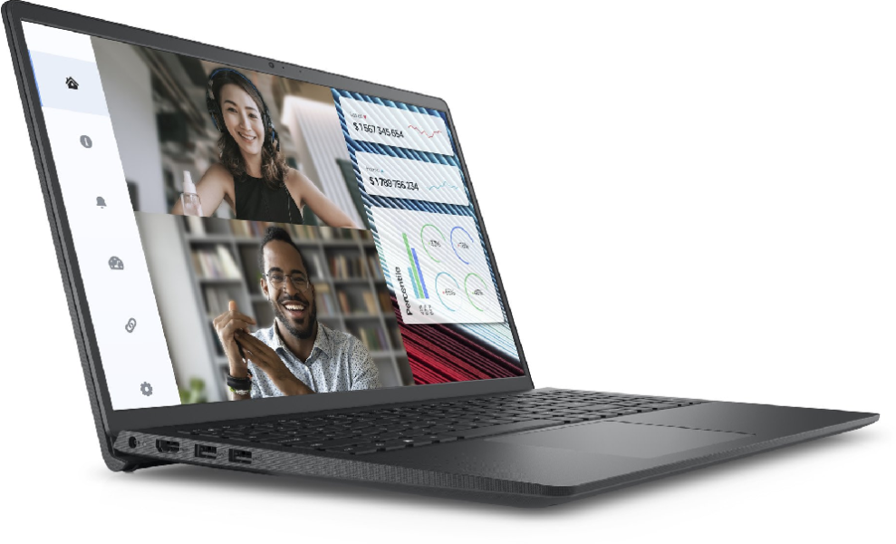 Лаптоп Dell Vostro 3520, Intel Core i5-1235U (12 MB Cache up to 4.40 GHz), 15.6" FHD (1920x1080) AG 120Hz WVA 250nits, 8GB, 1x8GB DDR4, 512GB PCIe M.2, UHD Graphics, HD Cam and Mic, 802.11ac, FPR, BG KB, Win 11 Pro, 3Y PS