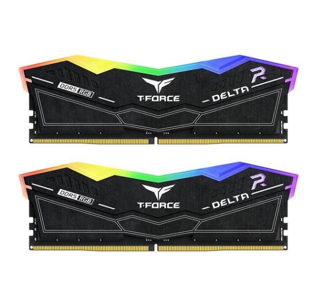 Памет Team Group T-Force Delta RGB 32GB (2x16GB) DDR5 6200MHz, CL36, 1.35V