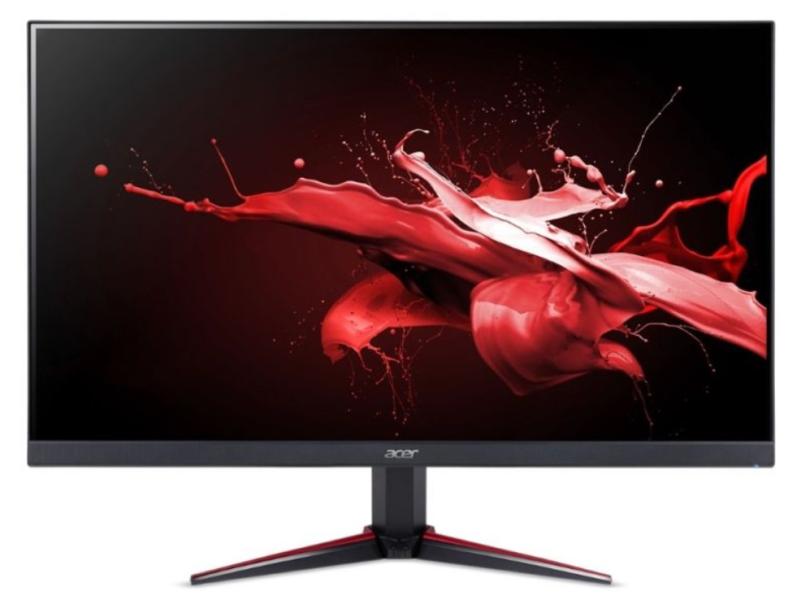 Монитор Acer Nitro VG240YM3bmiipx, 23.8" IPS, Anti-Glare, LED, ZeroFrame, FreeSync, 180Hz,1ms(VRB), 100M:1, 250nits, FHD (1920x1080), sRGB99%, DP, 2xHDMI, Audio out, Speaker 2Wx2, BlueLightShield Pro, Tilt, Black