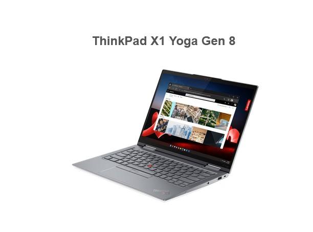 Лаптоп Lenovo ThinkPad X1 Yoga G8, Intel Core i7-1355U (up to 5.0GHz, 12MB), 32GB LPDDR5 6000MHz, 1TB SSD, 14" WQUXGA (3840x2400) OLED AR, AS, Touch, Intel Iris Xe Graphics, WLAN, BT, WWAN, 1080p&IR Cam, Backlit KB, Pen, NFC, FPR, Storm Grey, 4cell, 