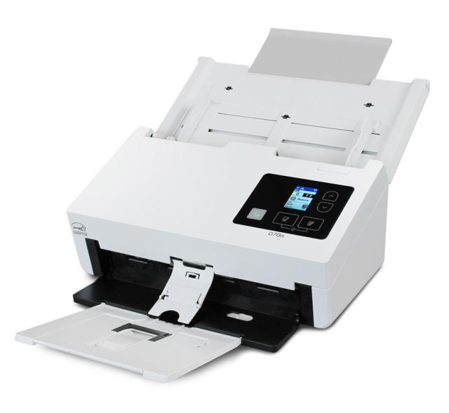 Скенер Xerox D70n workgroup scanner with Ethernet (network) and USB 3.1 connection. 100 sheet DADF