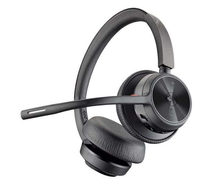 Слушалки HP Poly Voyager 4320 Microsoft Teams Certified USB-A Headset, Wireless, Bluetooth +BT700 dongle
