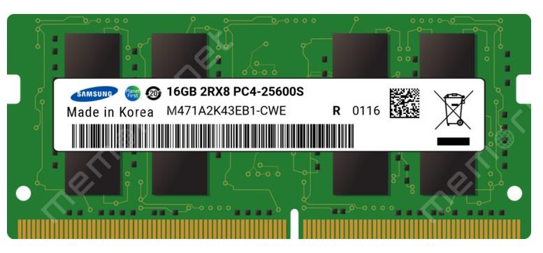Памет Samsung 16GB DDR4 3200MHz SODIMM, 1.2V