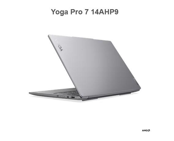 Лаптоп LENOVO Yoga Pro 7 14AHP9, AMD Ryzen 7 8845HS 8C (3.8 / 5.1GHz, 8MB 16MB), 14.5" (36.83 cm)  IPS 350nits Anti-glare, 90Hz, 16GB LPDDR5x, 1TB SSD, Free DOS