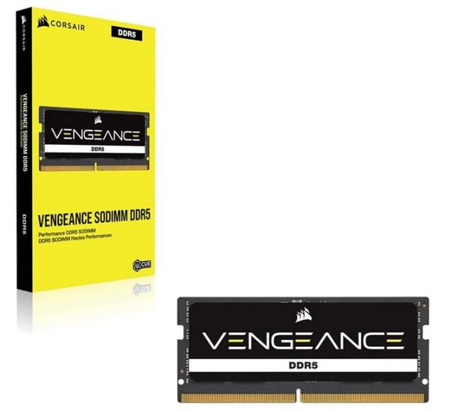 Памет CORSAIR VENGEANCE 16GB (1x16GB) DDR5 5600MHz (PC5-44800), C48 1.1V,