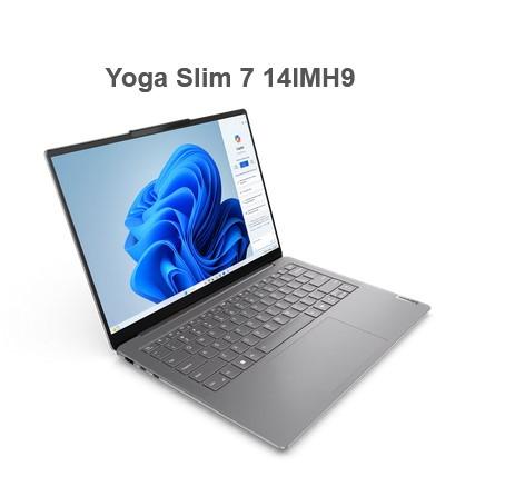 Лаптоп LENOVO Yoga Slim 7 14IMH9, Intel Core Ultra 7 155H 16C (Max Turbo up to 4.8GHz, 24MB), 14.0" (35.56 cm) WQXGA OLED, 32GB DDR5, 1TB PCIe, Windows 11 Home