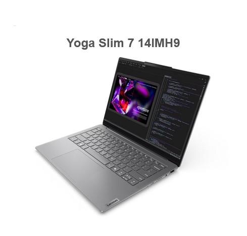 Лаптоп LENOVO Yoga Slim 7 14IMH9, Intel Core Ultra 7 155H 16C (Max Turbo up to 4.8GHz, 24MB), 14.0" (35.56 cm) WQXGA OLED, 32GB DDR5, 1TB PCIe, Windows 11 Home