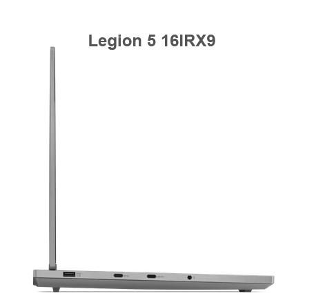 Лаптоп Lenovo Legion 5 16IRX9, 16.0" (40.64 cm), WQXGA, IPS, 240Hz, Intel Core i7-14650HX 16C (1.6/5.2GHz, 30M), NVIDIA RTX 4070 8GB GDDR6 DLSS 3, 32GB DDR5, 1TB SSD, Free DOS 