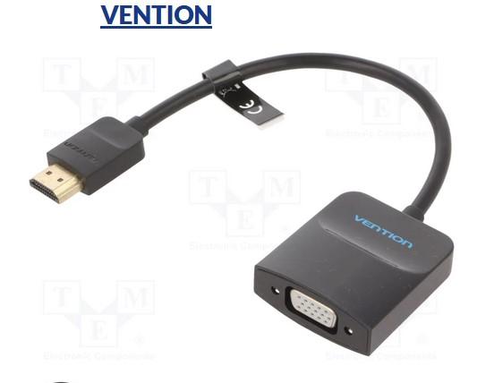 Адаптер Vention Adapter HDMI M to VGA F