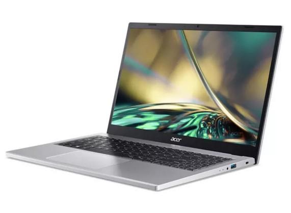 Лаптоп Acer Aspire 3 A315-24P-R2AS, AMD Ryzen 5 7520U 4C (2.8/4.3GHz, 4MB Cache), 15.6" (39.62cm) Full HD IPS Anti-Glare, 16GB LPDDR5, 512GB SSD NVMe, 2x USB 3.2 Gen 1, Windows 11 Home