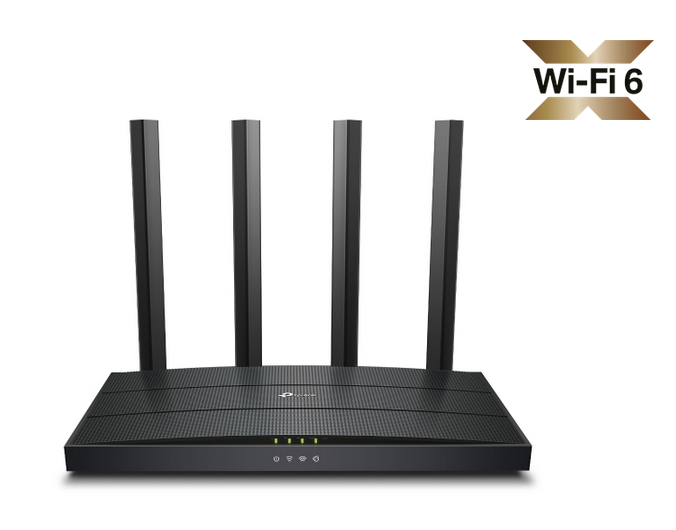 Рутер TP-Link Archer AX12, 1500Mbps, 2.4G/5GHz, Wireless AX, 3x LAN 10/100/1000, 1x WAN 10/100/1000