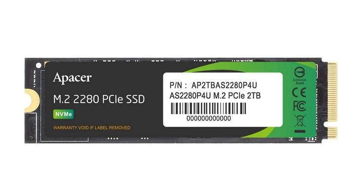 Apacer SSD AS2280P4U, 512GB, M.2 2280 PCI Express