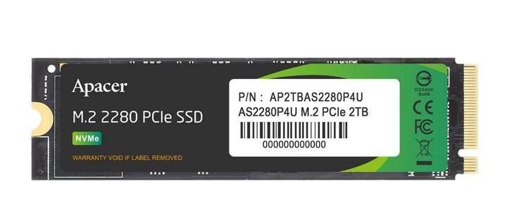 Apacer SSD AS2280P4U, 256GB, M.2 2280 PCI Express