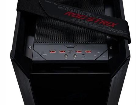 Кутия ASUS ROG Strix Helios GX601 Black, Aura Sync ARGB, Tower, 1 x USB Type-C, 4 x USB 3.1, ATX/EATX 