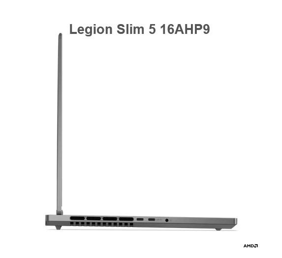  Лаптоп LENOVO  Legion Slim 5 16AHP9, 16.0", WQXGA, AMD Ryzen 7 8845HS 8C (3.8/5.1GHz, 16M), NVIDIA RTX 4060 8GB GDDR6 DLSS 3, 32GB DDR5, 1TB SSD, Free DOS