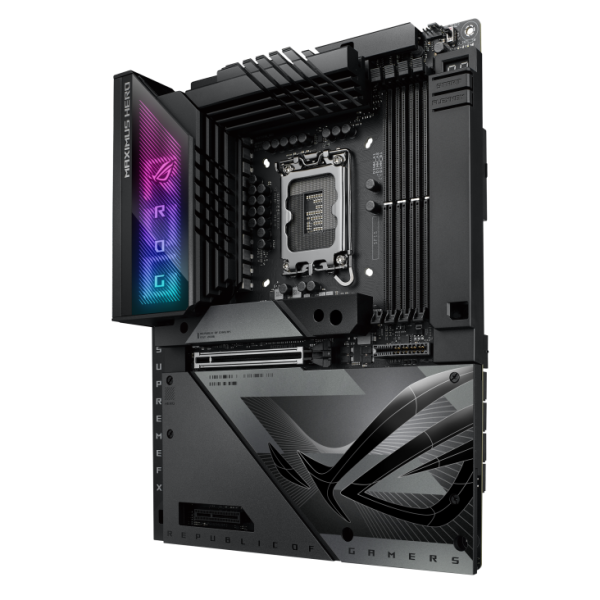 Дънна платка ASUS ROG MAXIMUS Z790 HERO BTF, LGA1700, 4x DDR5 5x M.2, 4x SATA, PCIe 5.0, 2x Thunderbolt, HDMI, ATX