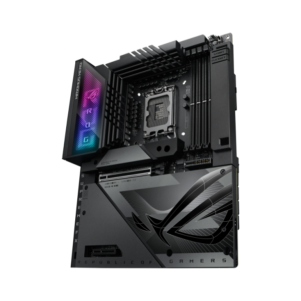 Дънна платка ASUS ROG MAXIMUS Z790 HERO BTF, LGA1700, 4x DDR5 5x M.2, 4x SATA, PCIe 5.0, 2x Thunderbolt, HDMI, ATX