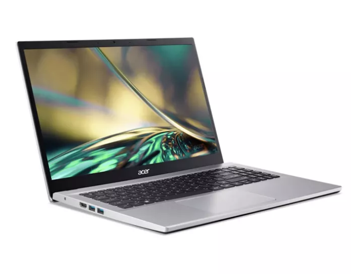 Лаптоп Acer Aspire 3 А315-35-C4RB, Intel Celeron N5100 4C (1.1/2.8GHz, 4MB Cache), 15.6" (39.62cm) Full HD Anti-Glare, 8GB DDR4, 512GB SSD, 2x USB 3.2 Gen 1, Free DOS