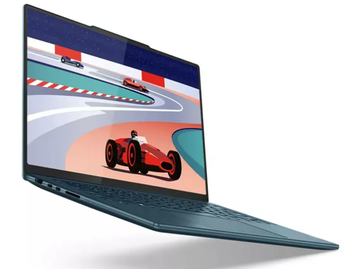 Лаптоп Lenovo Yoga Pro 9 14IRP8, Intel Core i9-13905H 14C (2.6/5.4GHz, 24MB Cache), 14.5" (36.83cm) 3K Mini-LED 165Hz Touch, NVIDIA GeForce RTX 4070 8GB, 64GB LPDDR5X, 1TB SSD NVMe, 1x USB 3.2 Gen 1 Type-C, 1x Thunderbolt 4, Windows 11 Home