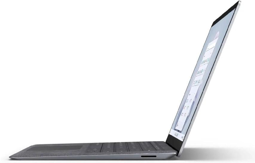 Лаптоп MICROSOFT Surface Laptop 5 Intel Core i5-1235U 10C (1.3/4.4GHz, 12MB Cache), 13.0" (33.02 cm) Touchscreen, 16GB LPDDR5X, 512GB SSD, Windows 11 Home