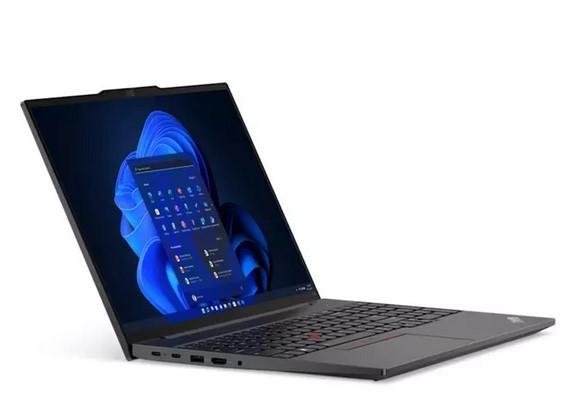 Лаптоп Lenovo ThinkPad E16 Gen 1, AMD Ryzen 5 7530U 6C (2.0/4.5GHz, 16MB Cache), 16" (40.64cm) WUXGA Anti-Glare, 24GB DDR4, 1TB SSD NVMe, 2x USB 3.2 Gen 1, 1x USB-C, Free DOS