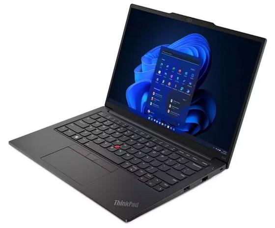 Лаптоп Lenovo ThinkPad E14 Gen 5, Intel Core i7-1355U 10C (1.7/5.0GHz, 12MB Cache),14" (35.56cm) WUXGA Anti-Glare, 24GB DDR4, 1TB SSD NVMe, 1x USB 3.2 Gen 2, Windows 11 Pro