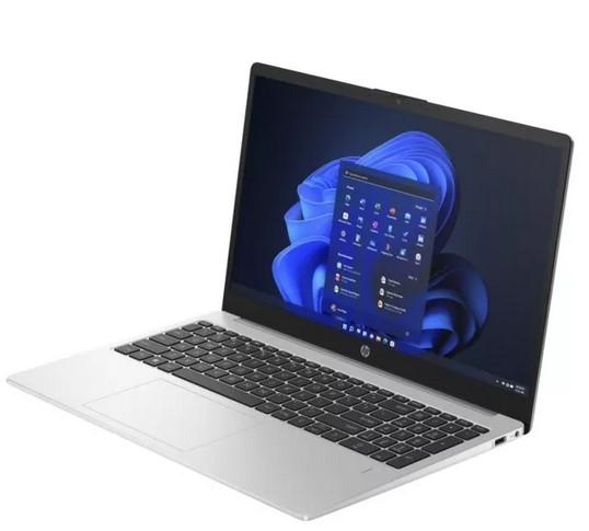 Лаптоп HP 250 G10, Intel Core i5-1335U 10C (1.3/4.6GHz, 12MB Cache), 15.6" (39.62cm) Full HD Anti-Glare, 8GB DDR4, 512GB SSD NVMe, 2x USB-A, 1x USB-C, Free DOS