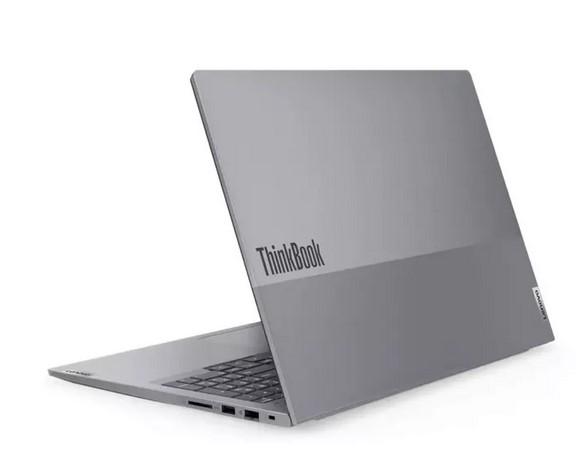 Лаптоп Lenovo ThinkBook 16 G6 ABP, AMD Ryzen 3 7330U 4C (2.3/4.3GHz, 8MB Cache), 16" (40.64cm) WUXGA Anti-Glare, 16GB DDR4, 512GB SSD NVMe, 2x USB 3.2 Gen 2 Type-C, Free DOS