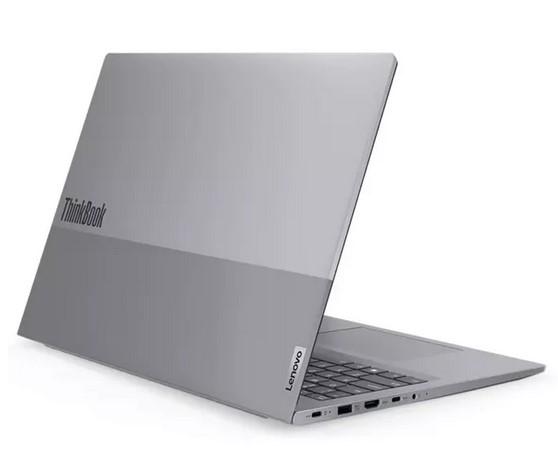 Лаптоп Lenovo ThinkBook 16 G6 ABP, AMD Ryzen 3 7330U 4C (2.3/4.3GHz, 8MB Cache), 16" (40.64cm) WUXGA Anti-Glare, 16GB DDR4, 512GB SSD NVMe, 2x USB 3.2 Gen 2 Type-C, Free DOS