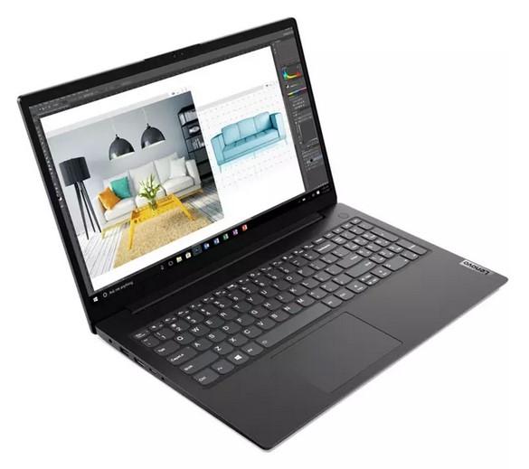 Лаптоп Lenovo V15 G2 IJL, Intel Pentium Silver N6000 4C (1.1/3.3GHz, 16MB Cache), 15.6" (39.62cm) Full HD TN Anti-Glare, 8GB DDR4, 256GB SSD NVMe, 1x USB 3.2 Gen 1 Type-C, Free DOS