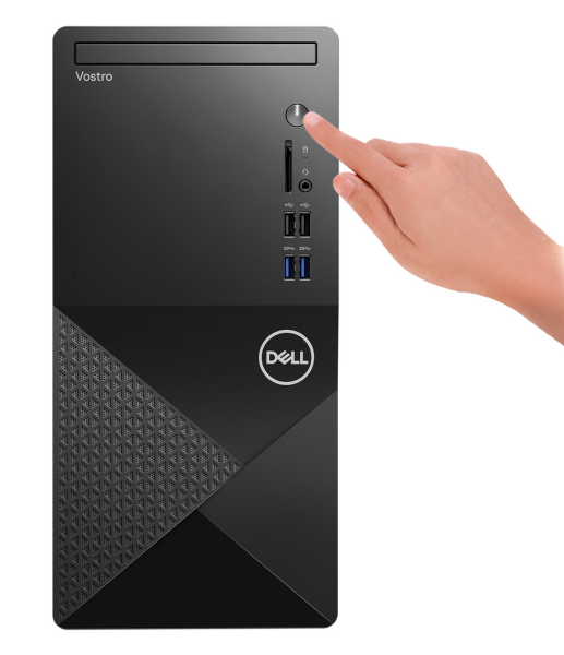 Настолен компютър Dell Vostro 3020 MT, Intel Core i5-13400 10C, (2.5/4.6GHz, 12MB cache), 8GB (1x8GB) DDR4, 512GB M.2 SSD, Intel UHD Graphics, WiFi, BT, BG KBD+Mouse, Ubuntu