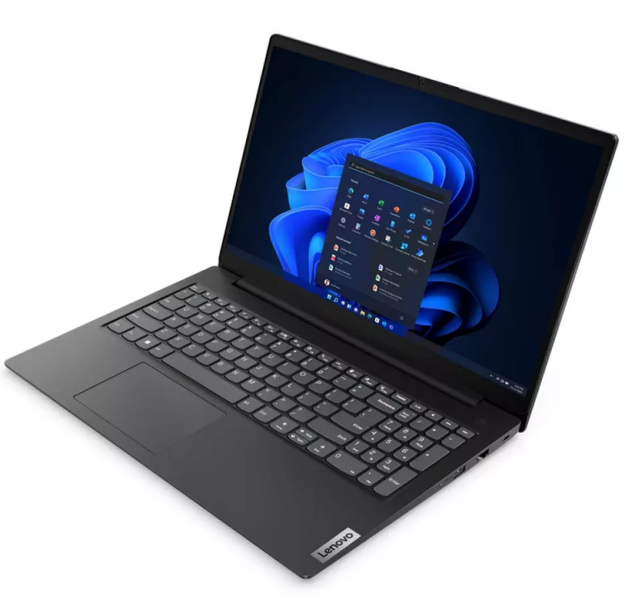 Лаптоп Lenovo V15 G4 AMN, AMD Ryzen 5 7520U 4C (2.8/4.3GHz, 4MB cache) 15.6" (39.62cm) Full HD Anti-Glare, 8GB LPDDR5, 512GB SSD NVMe, 2x USB 3.2 Gen 1, Free DOS