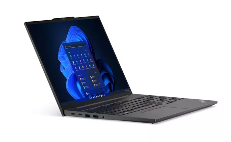 Лаптоп Lenovo ThinkPad E16 Gen 1, Intel Core i7-13700H 14C (2.4/5.0GHz, 24MB Cache), 16" (40.64cm) WUXGA IPS Anti-Glare, 16GB DDR4, 512GB SSD NVMe, 1x Thunderbolt 4, Windows 11 Pro